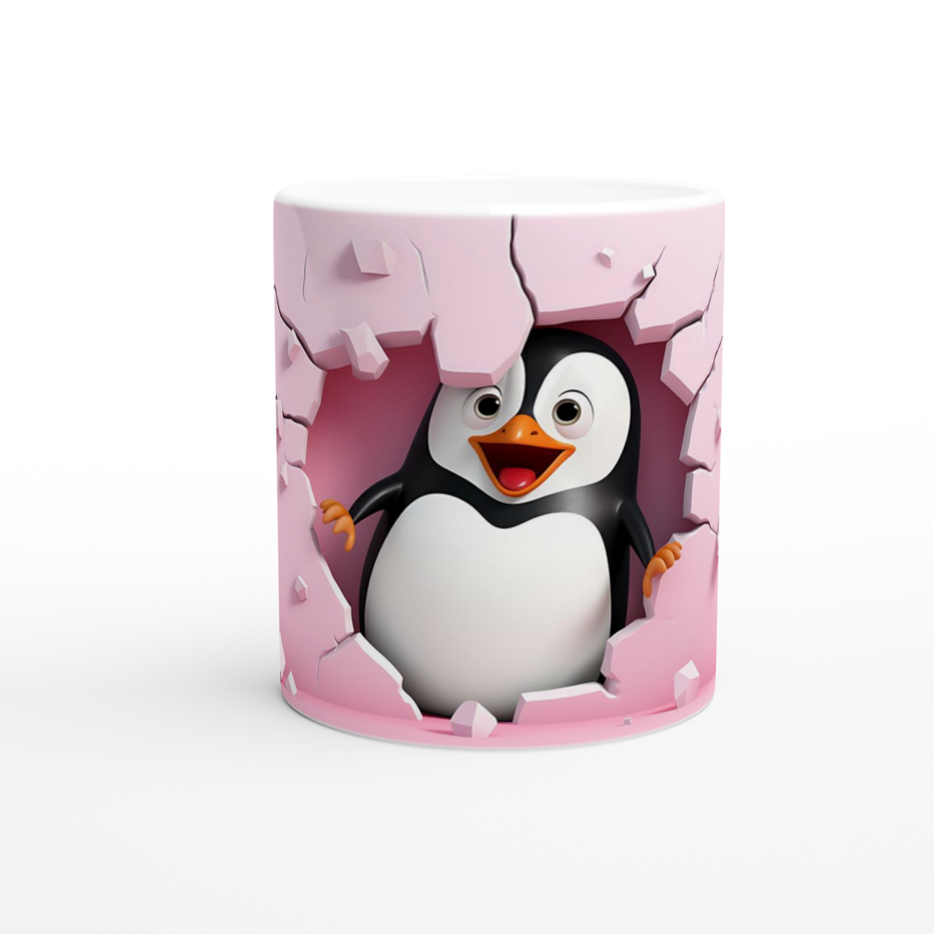 Pembe%20Duvarı%20Delen%20Neşeli%20Penguen%20Temalı%20Baskılı%20Kupa%20Bardak