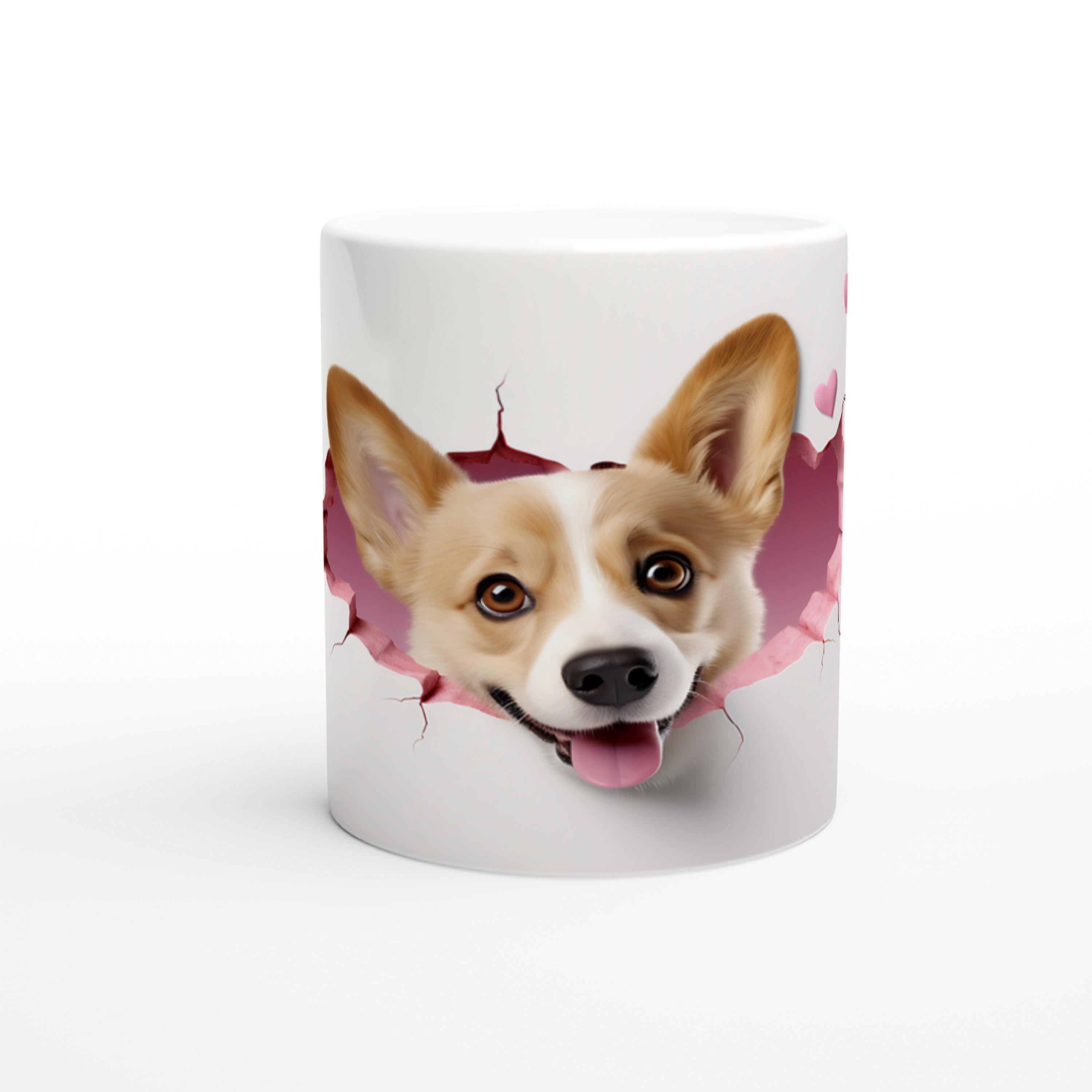 Kalp%20Kırığından%20Bakan%20Corgi%20Temalı%20Baskılı%20Kupa%20Bardak
