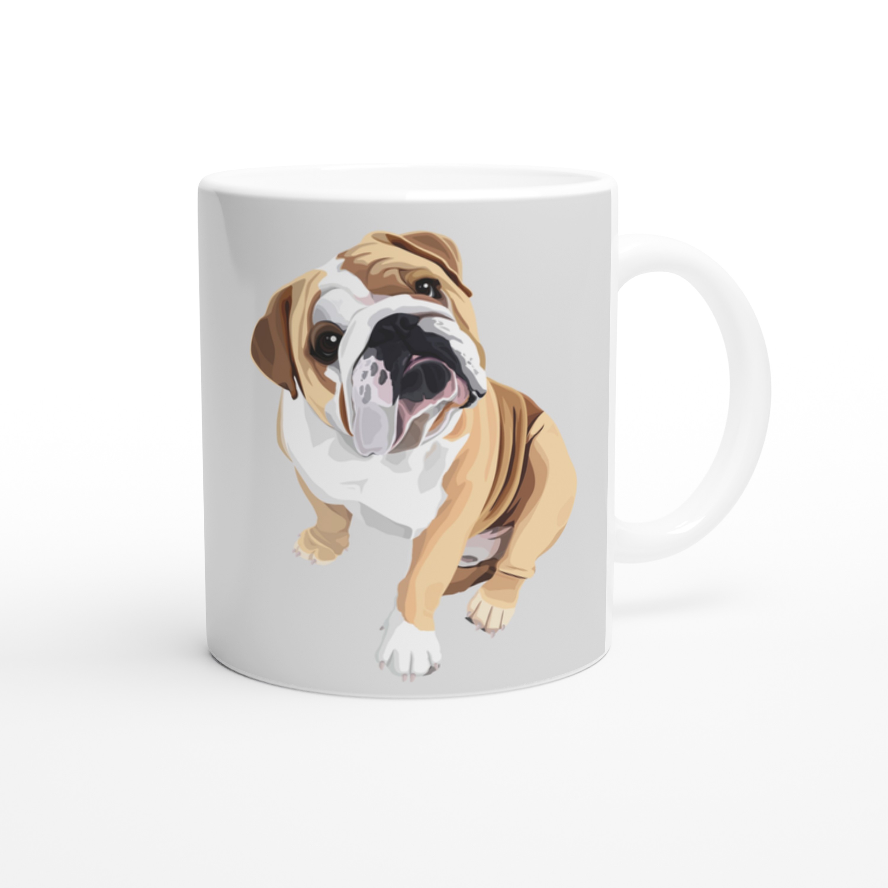 I%20Love%20Bulldog%20Temalı%20Baskılı%20Kupa%20Bardak