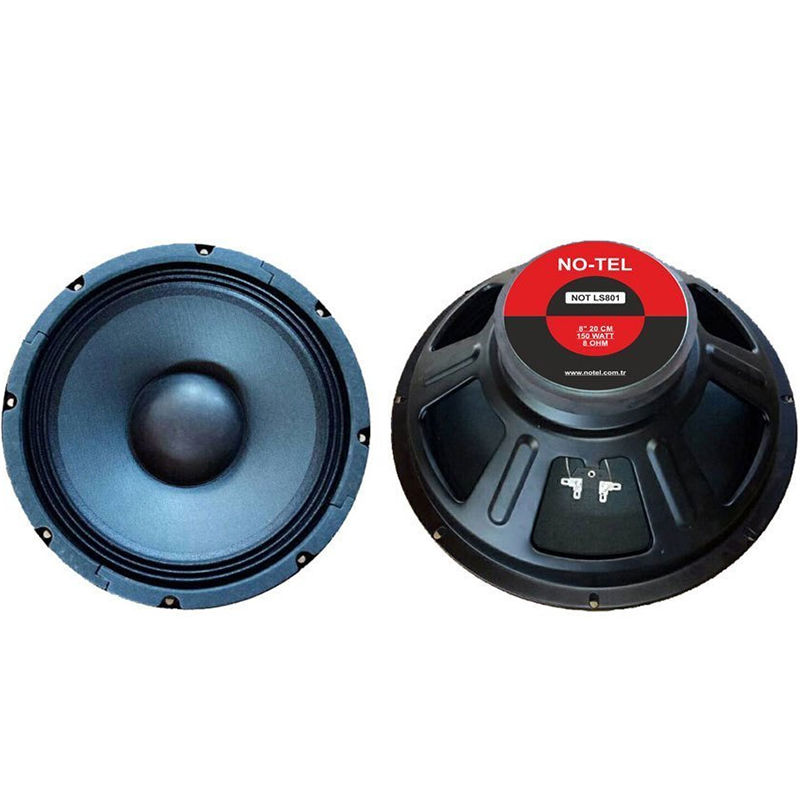 No-Tel%20NOT-LS801%208’’%2020%20Cm%20150%20Watt%20Çıplak%20Yedek%20Hoparlör