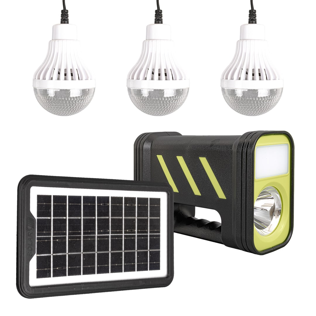 Powermaster%20GD-12%20Akülü%20Solar%20Panelli%203%20Ampullü%20Solar%20Işıldak%20Fener