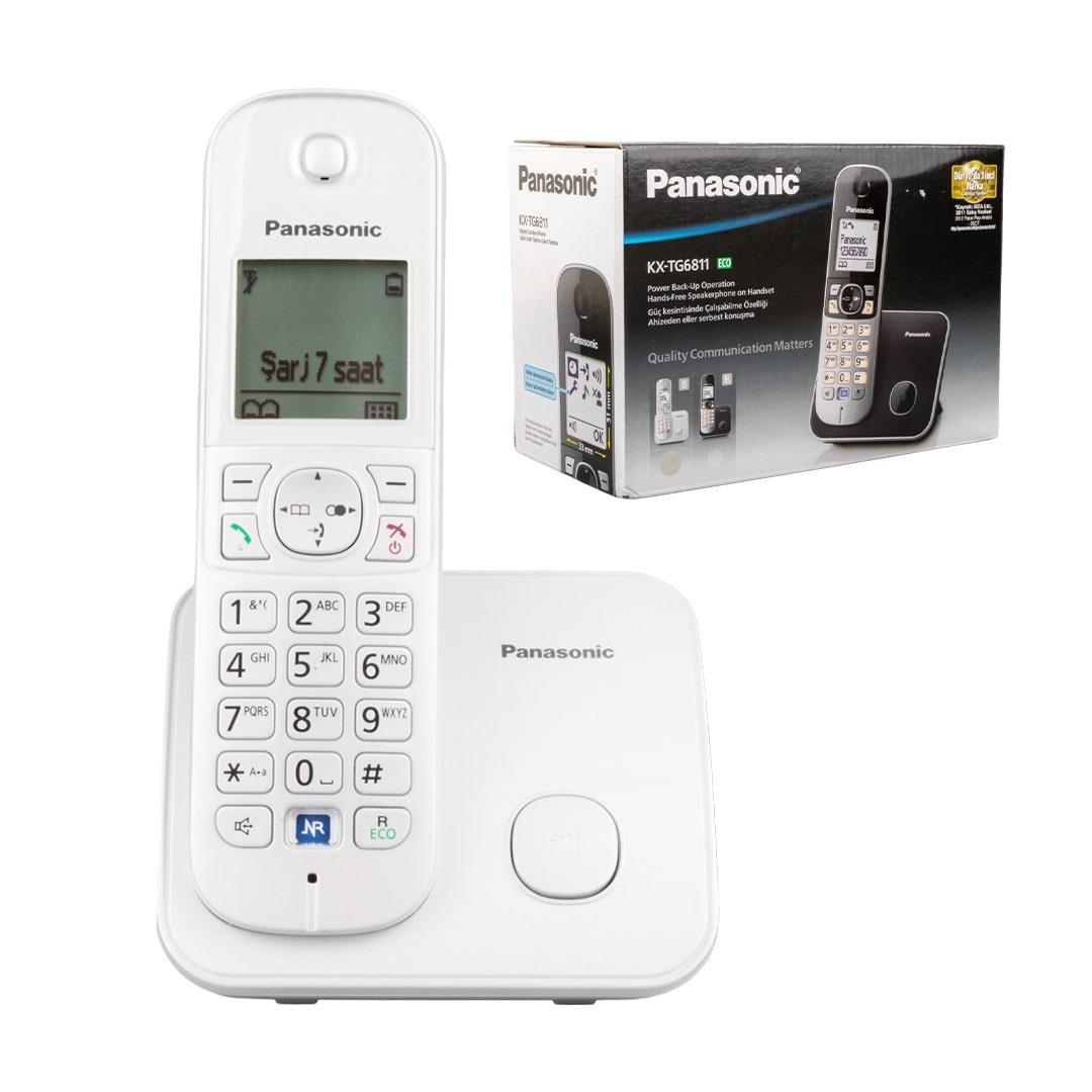 Panasonic%20KX-TG6811%20Gri%20Dect%20Telsiz%20Telefon