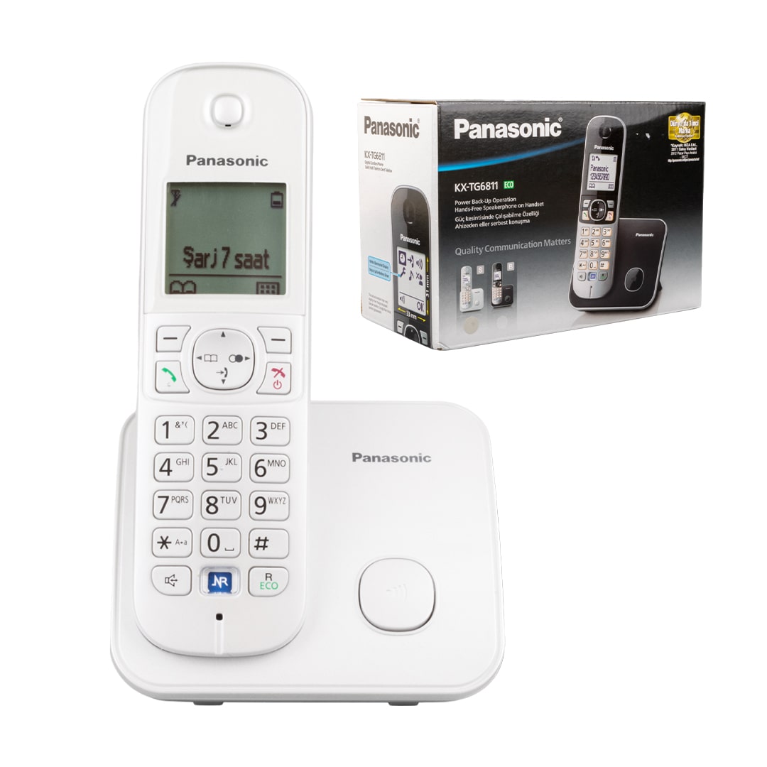 Panasonic%20KX-TG6811%20Gri%20Dect%20Telsiz%20Telefon