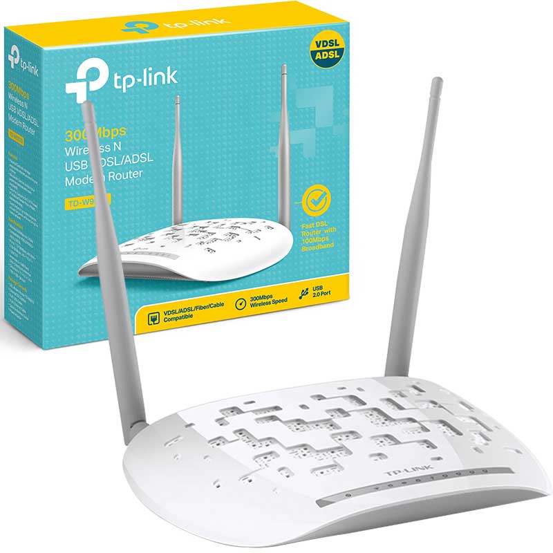 TP-Link%20TD-W9970%20300%20Mbps%20Kablosuz%20VDSL2%20Fiber%20Modem