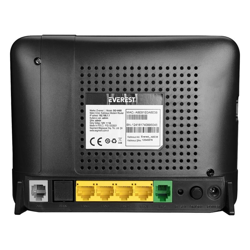 Everest%20SG-V400%202.4Ghz%20300%20Mbps%20Kablosuz%20Vdsl%20-%20Adsl2+%20Voip%20Modem%20Router