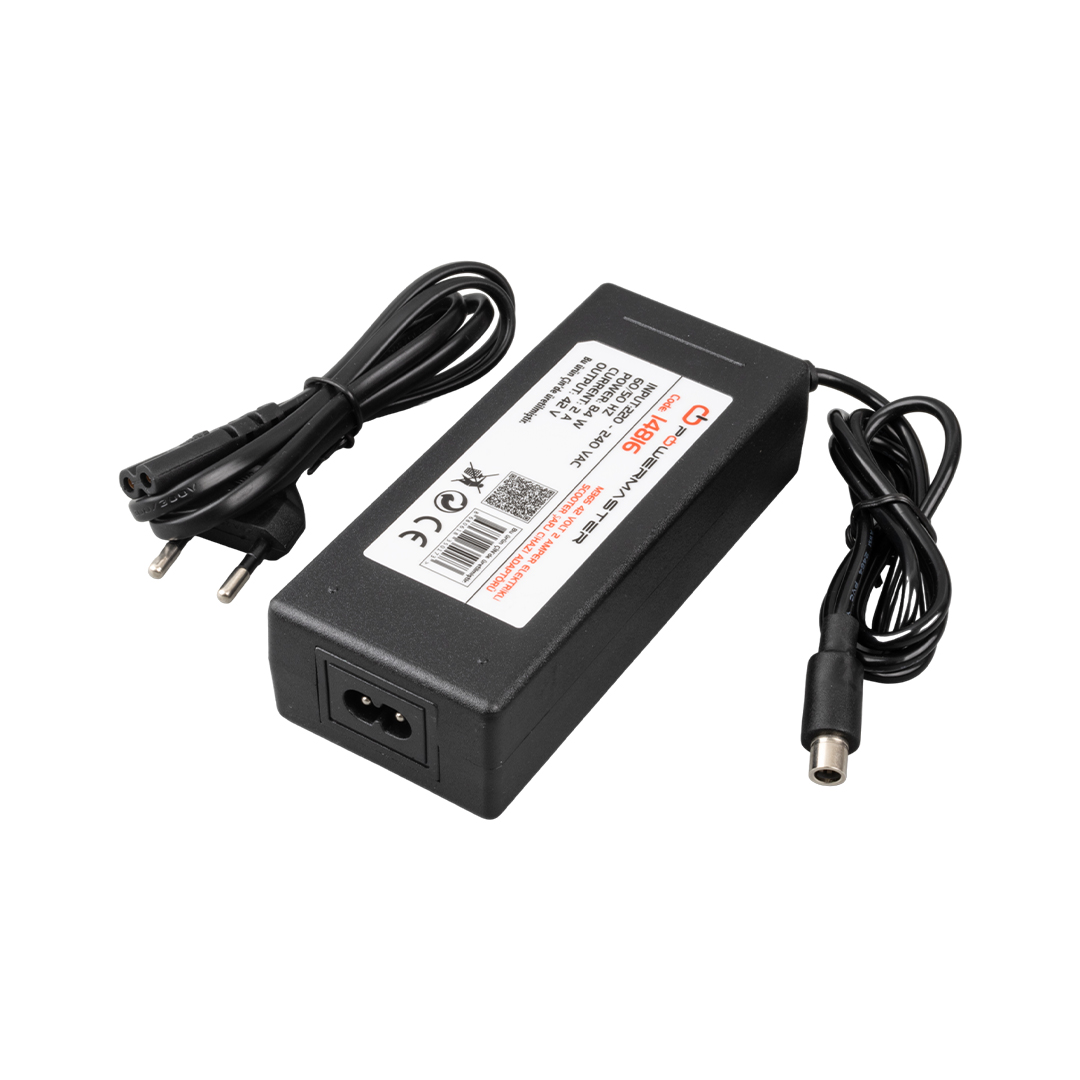 POWERMASTER%20AD0003%20TDS%20UÇLU%20XIAOMI%20M365%2042%20VOLT%20-%202%20AMPER%20ELEKTRİKLİ%20SCOOTER%20ŞARJ%20CİHAZI%20ADAPTÖRÜ