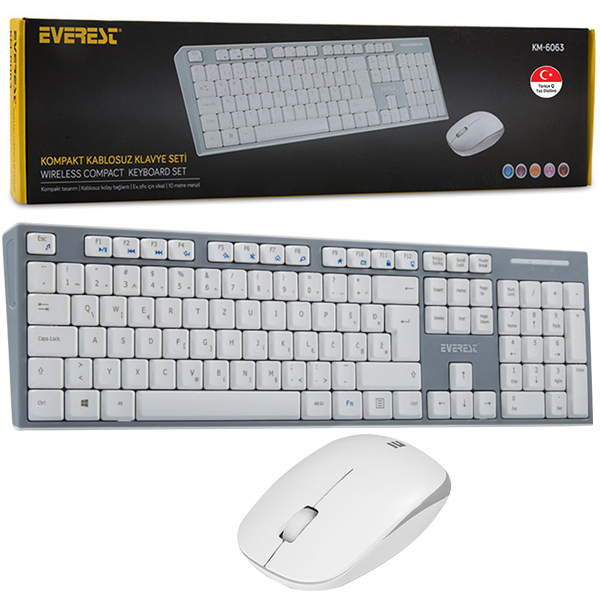 Everest%20KM-6063%20Q%20Multimedya%20Kablosuz%20Klavye%20-%20Mouse%20Set