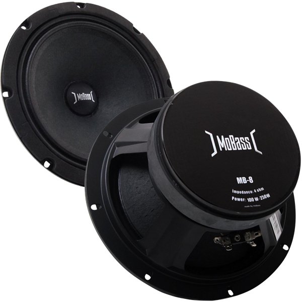 MOBASS%20MB-8%208%204%20OHM%20100%20WATT%20-%20250%20WATT%2020%20CM%20MIDRANGE%20OTO%20HOPARLÖR%20(2Lİ%20TAKIM)
