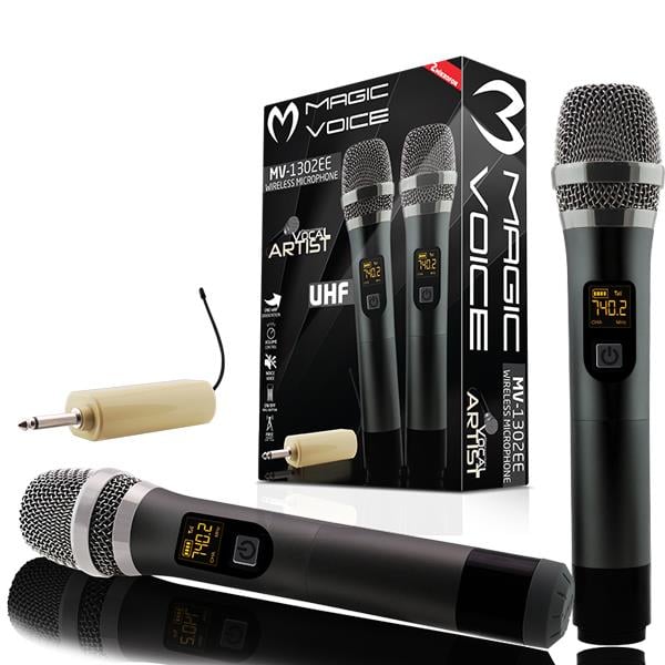Magicvoice%20MV-1302EE%20%202%20El%20Kablosuz%20Mikrofon