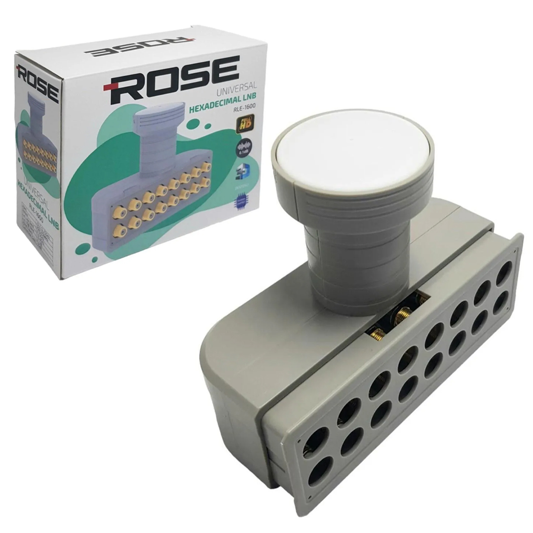 Rose%20RLE-1600%2016%20Çıkışlı%200.1%20DB%20Full%20HD%204K%20LNB%20Universal%20Hexademical