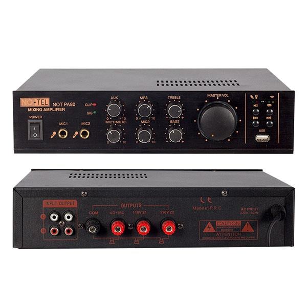 No-Tel%2050%20W%20Mini%20USB-SD-Bluetooth%2070-100%20V%202%20Mik.%20Giriş%20Trafolu%20Anfi%20NOT-PA80