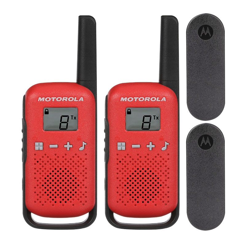 Motorola%20TLKR-T42%204%20Km%20Kırmızı%20Pmr%20El%20Telsizi%20(2’Li%20Paket)