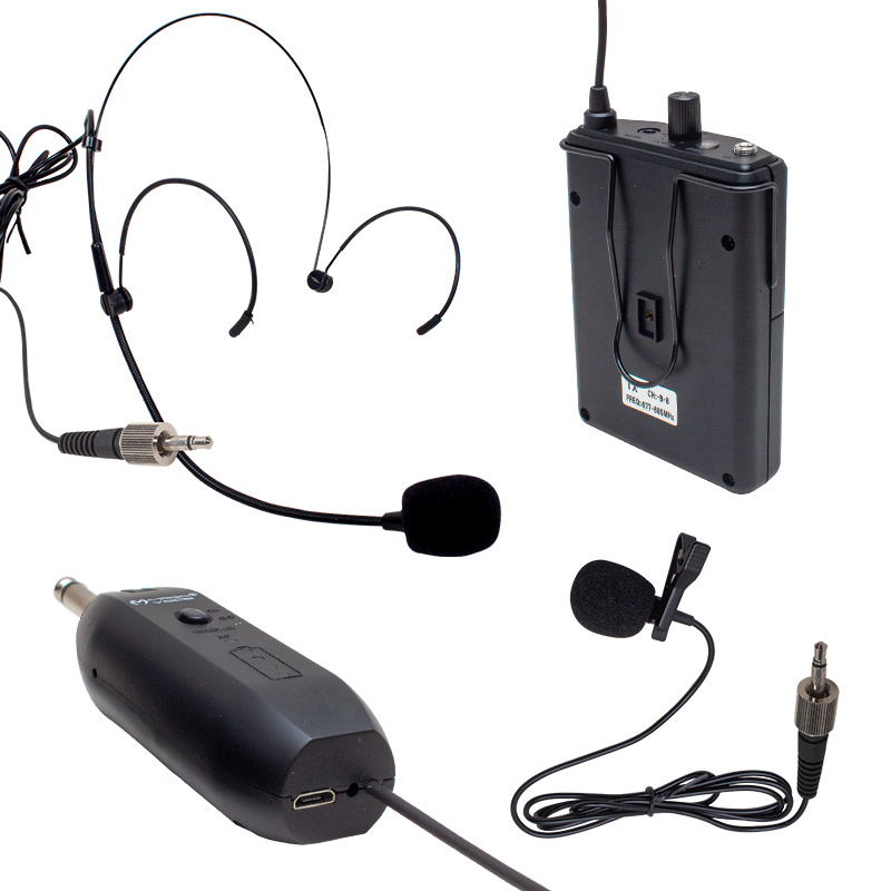 Magicvoice%20Mv-19599%20UHF%20Kablosuz%20Enstrüman%20Uyumlu%20Jack%20Girişli%20İkili%20Mikrofon%20Set