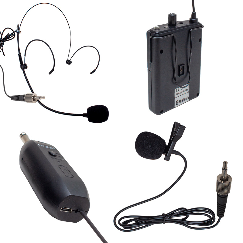 Magicvoice%20Mv-19601%20UHF%20Kablosuz%20Enstrüman%20Uyumlu%20Bluetooth%20Jak%20Girişli%20İkili%20Mikrofon%20Set