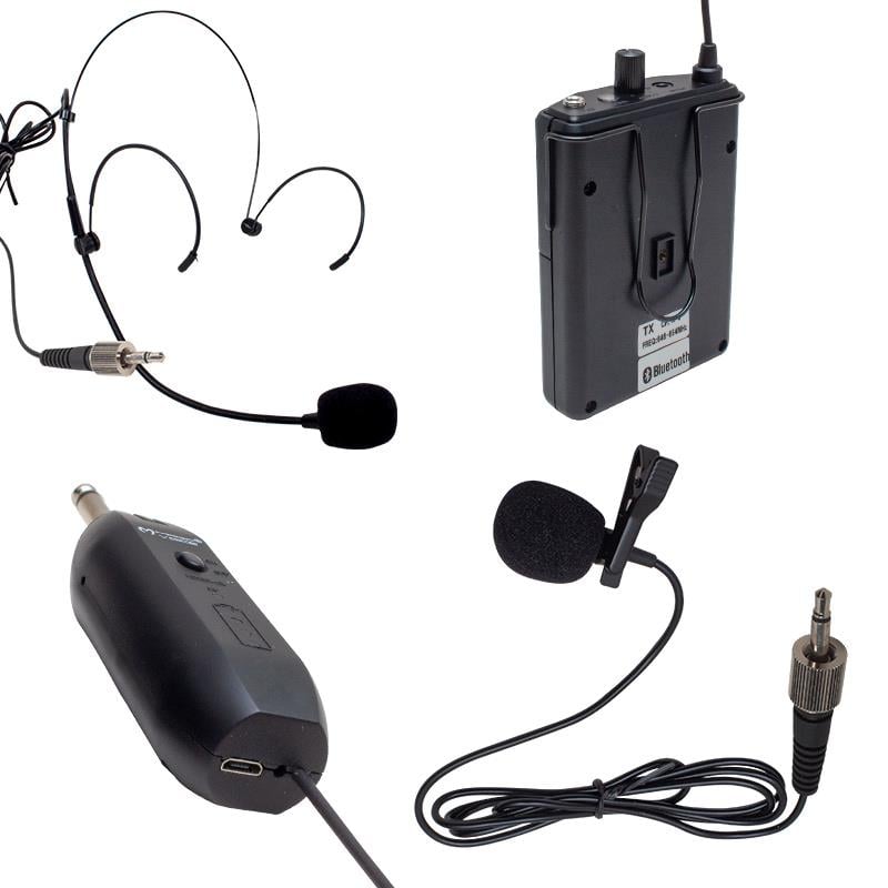 Magicvoice%20Mv-19601%20UHF%20Kablosuz%20Enstrüman%20Uyumlu%20Bluetooth%20Jak%20Girişli%20İkili%20Mikrofon%20Set