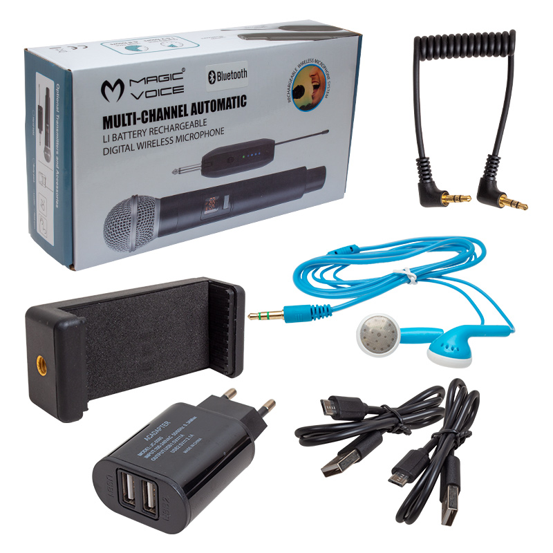 Magicvoice%20Mv-19602%20UHF%20Kablosuz%20Kamera%20Uyumlu%20Bluetooth%20İkili%20Mikrofon%20Set