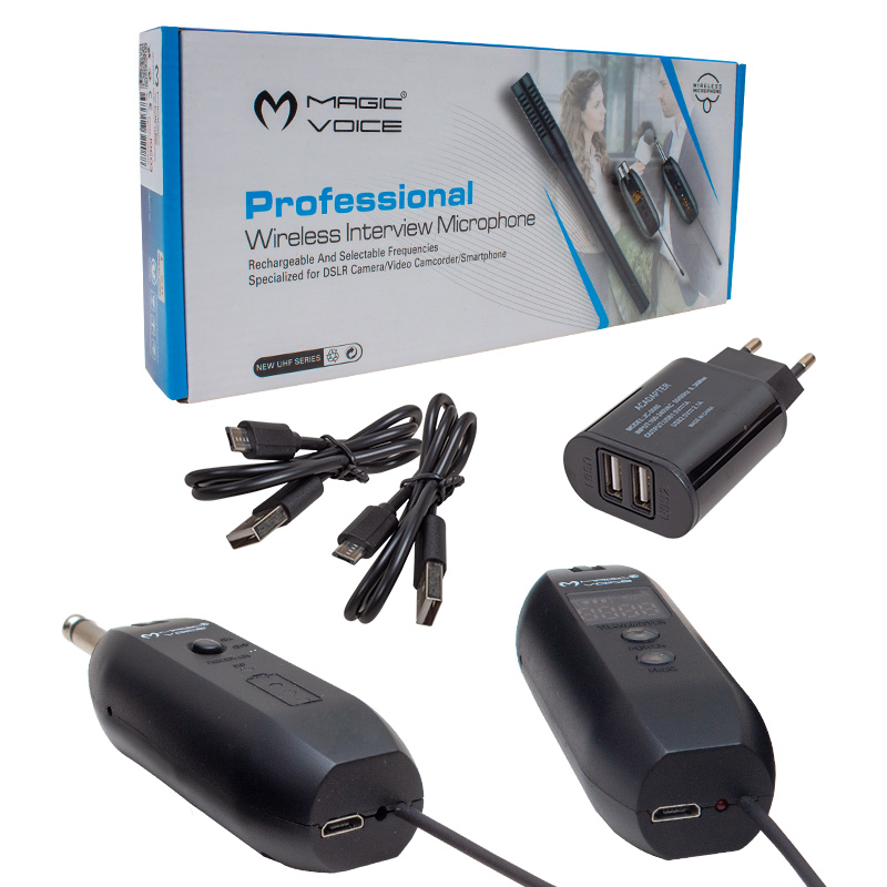 Magicvoice%20Mv-19603%20UHF%20Kablosuz%20Kamera%20Uyumlu%20Mikrofon