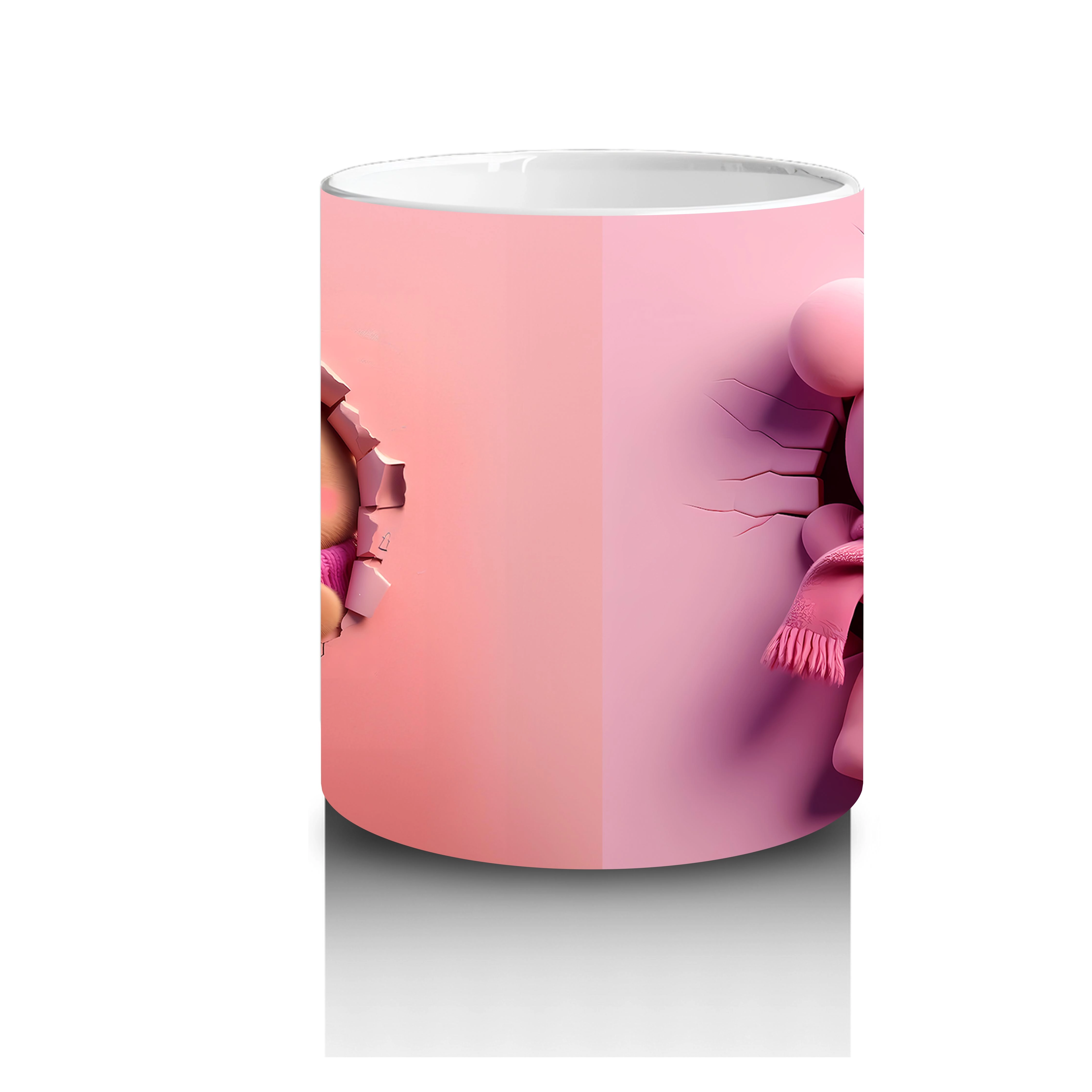 Pembe%20Fon%20Üzerinde%20Sevimli%20Maskot%20Karakterler%20–%20Baskılı%20Kahve%20Kupası