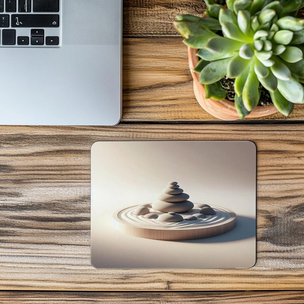 Beyaz%20Kum%20Üzerinde%20Zen%20Taşları%20Mousepad%20-%2019x23%20cm%202%20mm%20Dikdörtgen%20İthal%20Baskılı%20Mouse%20Pad