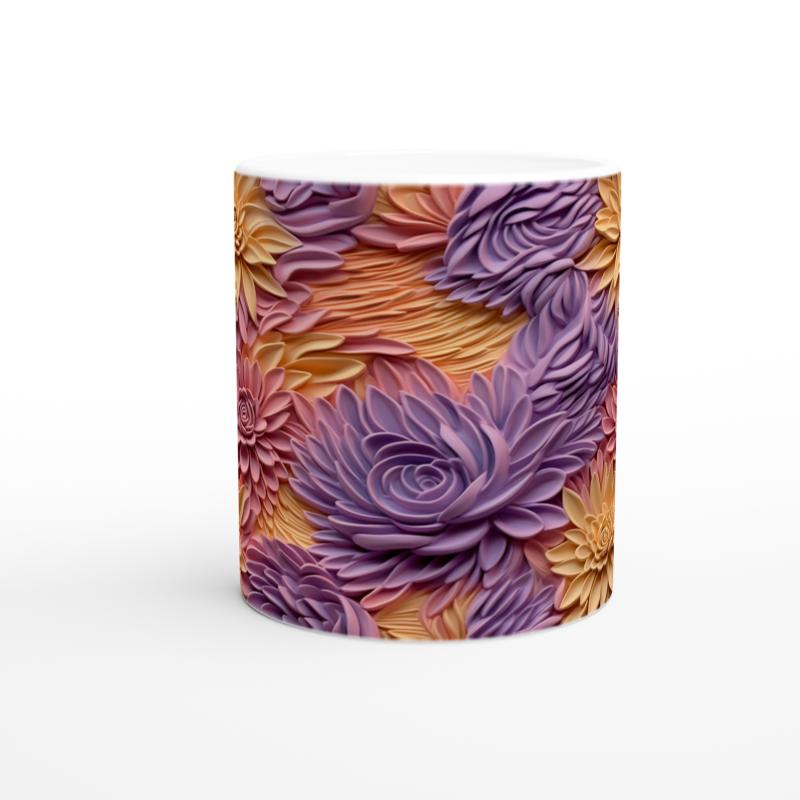 Pastel%20Bahar%20Dokulu%20Çiçek%20Desenli%20Kupa%20Bardak