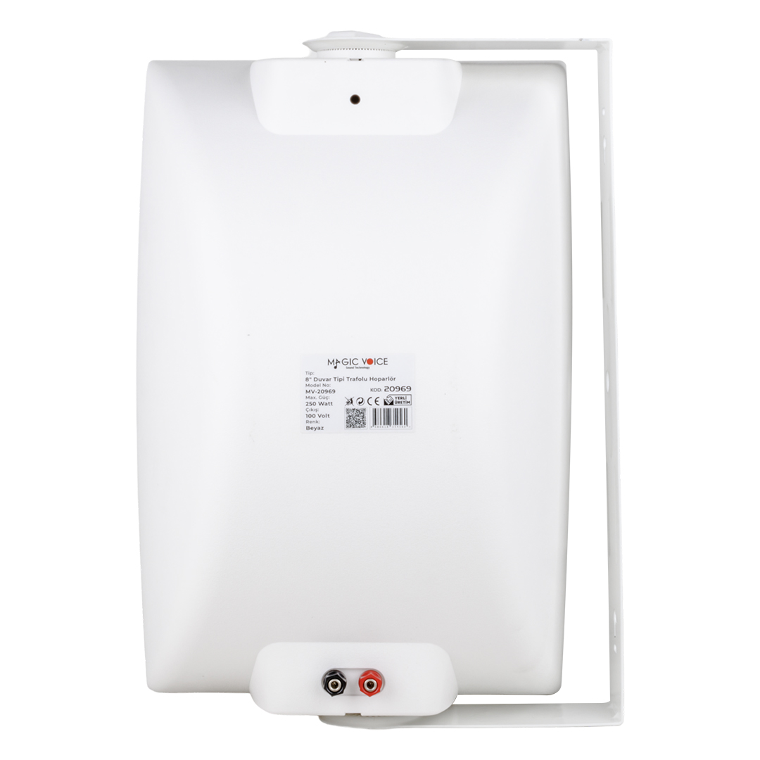 MAGICVOICE%20MV-20969%2020%20CM%20100%20VOLT%20-%20250%20WATT%208%20İKİ%20YOLLU%20TRAFOLU%20BEYAZ%20SÜTÜN%20%20HOPARLÖR%20(DH%208ATW)