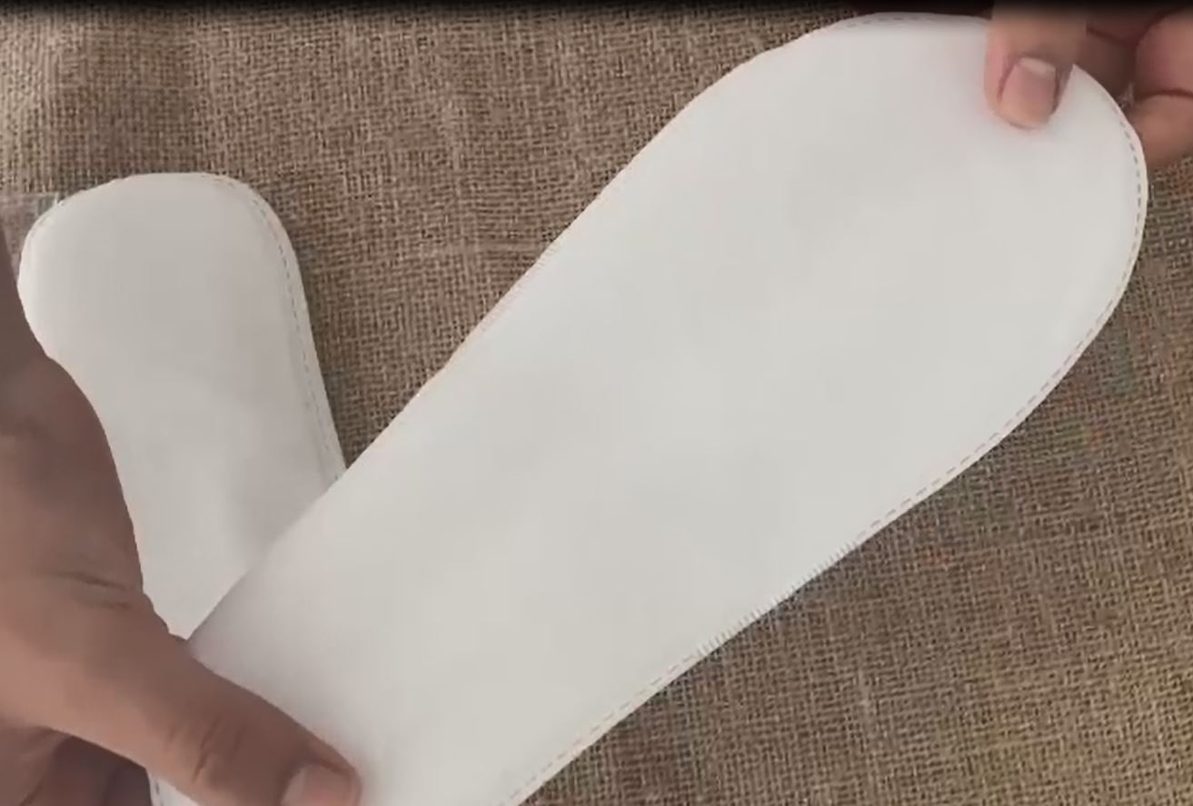 Tela Astarlı Ultrasonik Dikişli Ekonomik Otel Terliği Tek Kullanımlık Kullan At