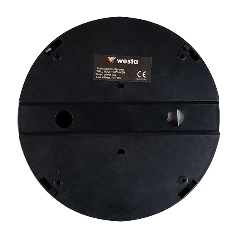 Westa%20WS-1119TB%2013Cm%20Sıva%20Üstü%20Siyah%20Trafolu%20Tavan%20Hoparlörü%2010%20Watt