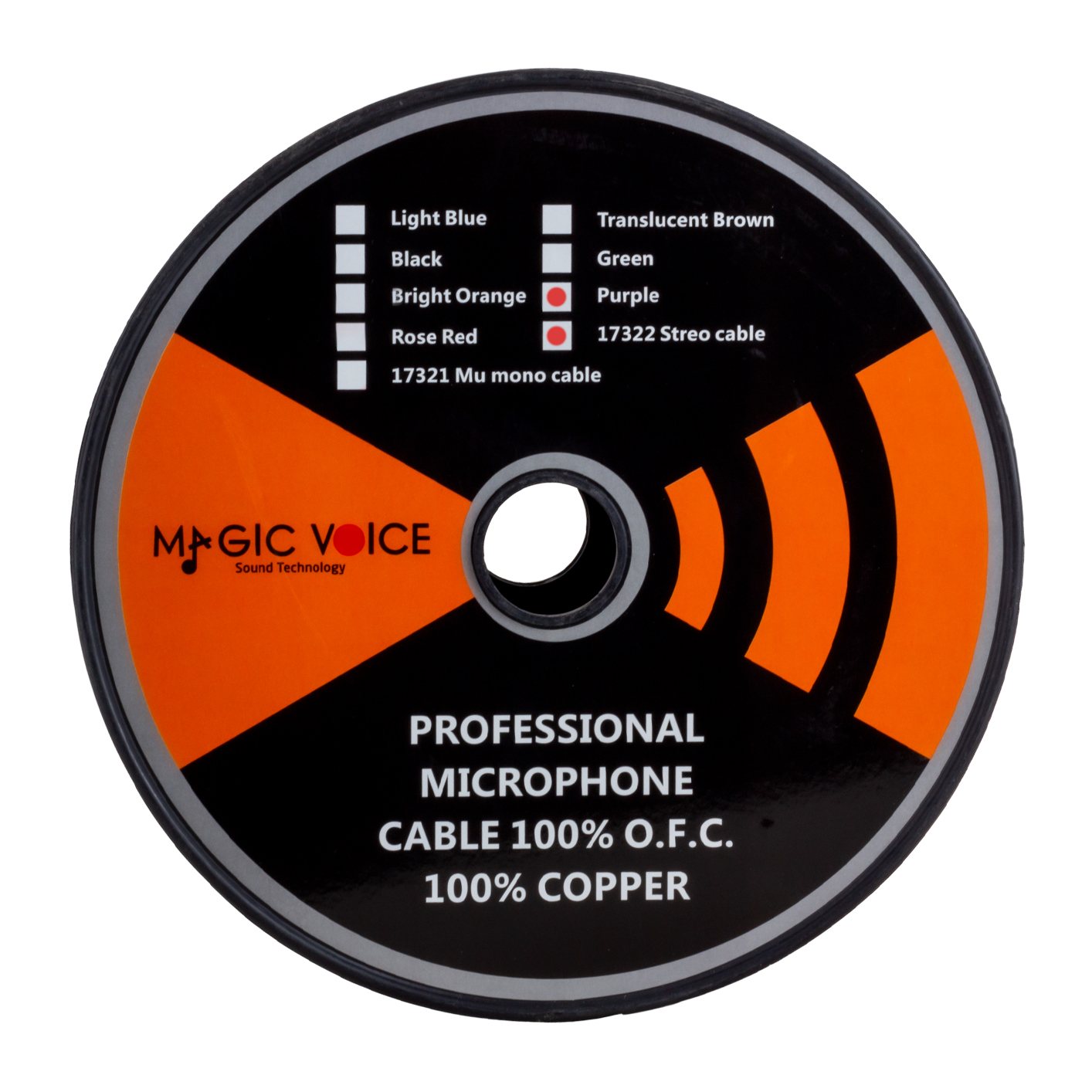 Magicvoice%20B96%20Profesyonel%202%20Damarlı%20Blendajlı%20Enstrüman%20Mikrofon%20Kablosu%20Stereo%20100%20Metre%20(Mor)