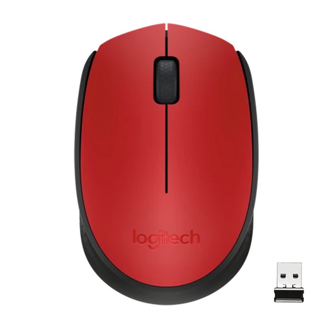 Logitech%20M171%20USB%20Kırmızı%20Kablosuz%20Mouse