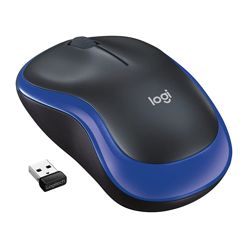 Logitech%20M185%20Kablosuz%20Mavi%20Mouse