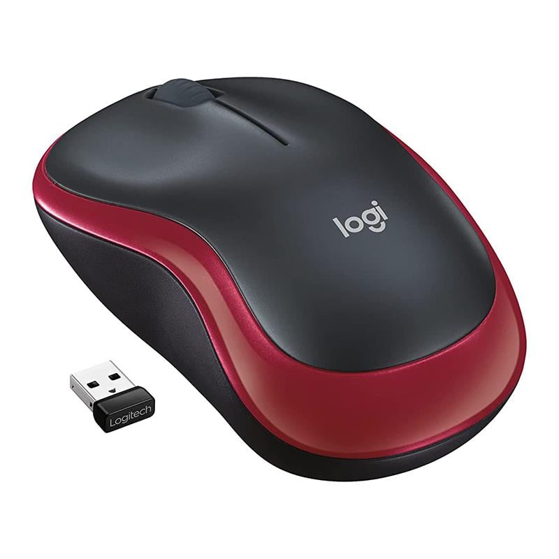 Logitech%20M185%20Kablosuz%20Kırmızı%20Mouse