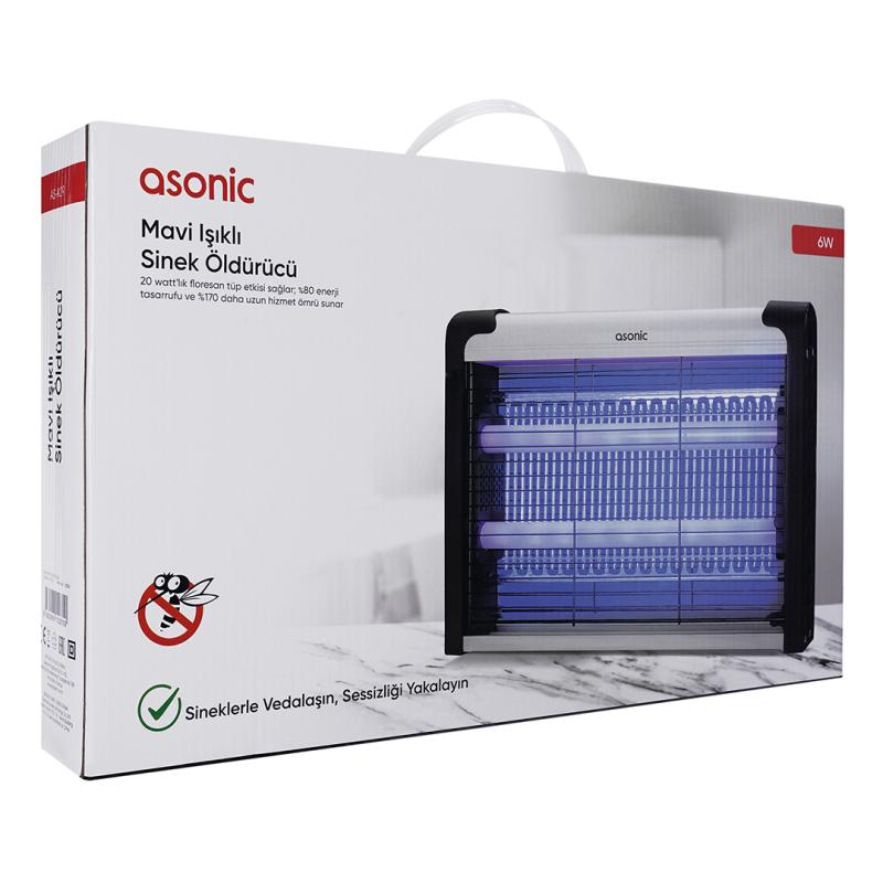 Asonic%20AS-A29%20Büyük%20Boy%206W+%202000V%20Zincir%20Askısılı%20İki%20Ledli%20Sinek%20Öldürücü