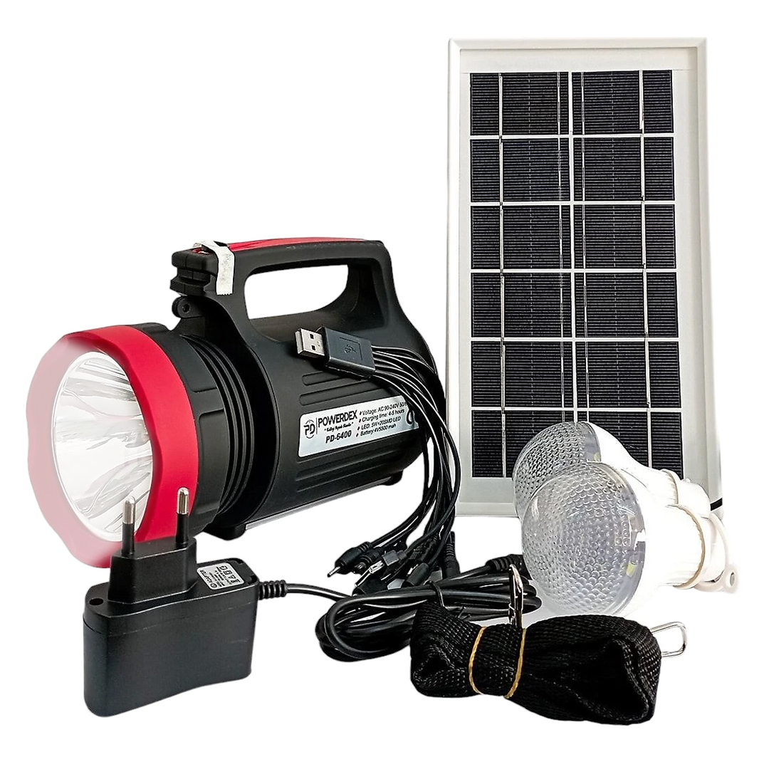 Powermaster%2010%20Watt%2022%20Smd%20Ledli%20Solar%20Panelli%203%20Ampullü%20Usb-Mp3-Radyo%20Destekli%20Solar%20Fener%20YJ-1908TSYK