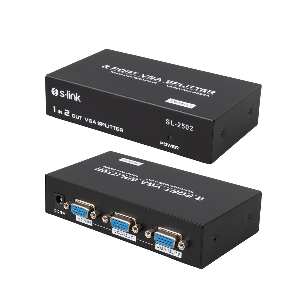 S-Link%20SL-2502%202%20Port%20Vga%20Splitter%20Dağıtıcı