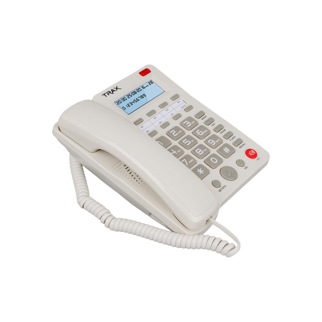 Trax%20TC-605%20Ekranlı%20Masaüstü%20Kablolu%20Telefon
