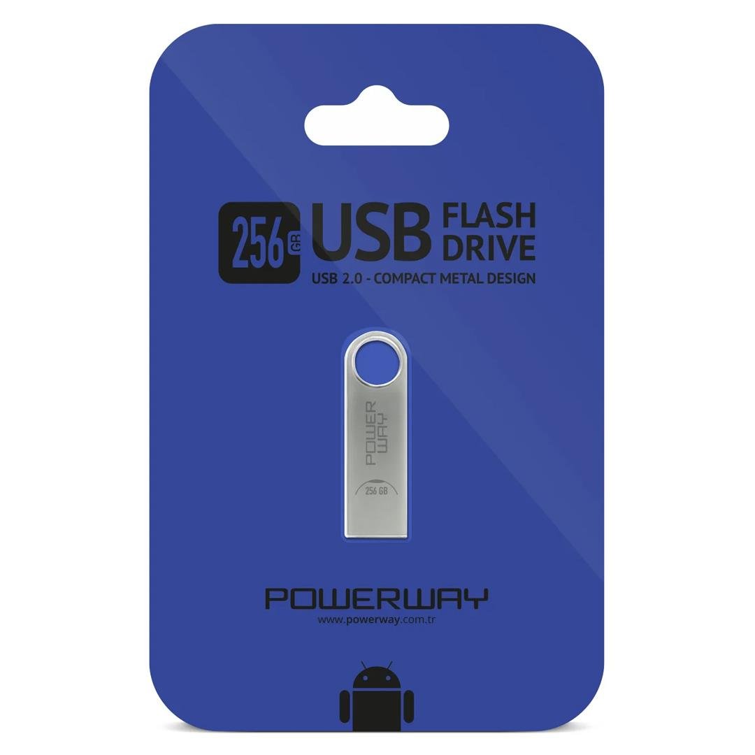 Powerway%20256GB%20Metal%20Flash%20Bellek%202.0%20USB%20Bellek