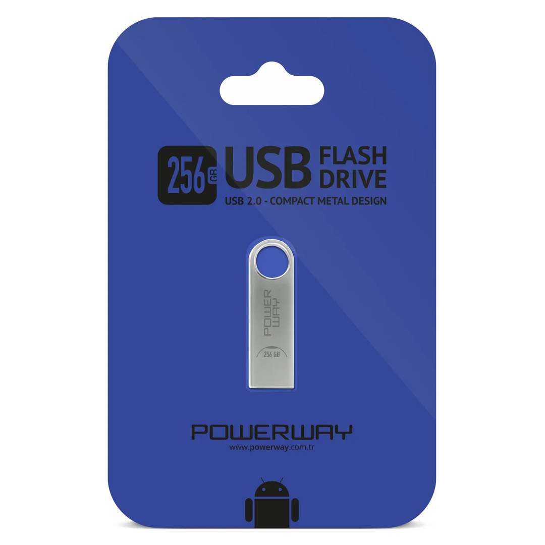 Powerway%20256GB%20Metal%20Flash%20Bellek%202.0%20USB%20Bellek