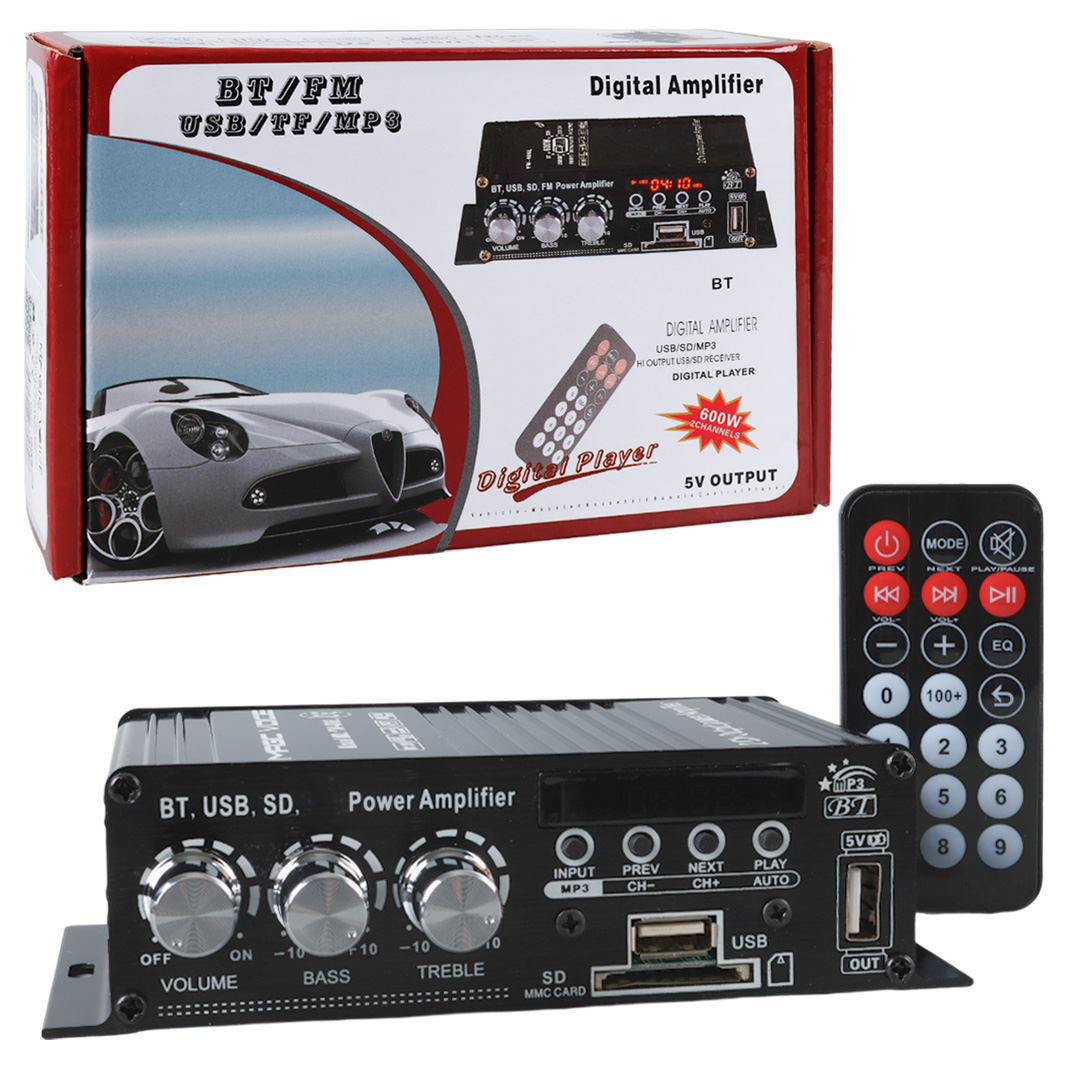 Magicvoice%20YW-406L%2012%20Volt%20100%20Watt%20Motosiklet%20Bluetooth%20Amfi%20USB/SD%202%20Kanal%20Pazarcı%20-%20Anfi%20(154X80x42mm)