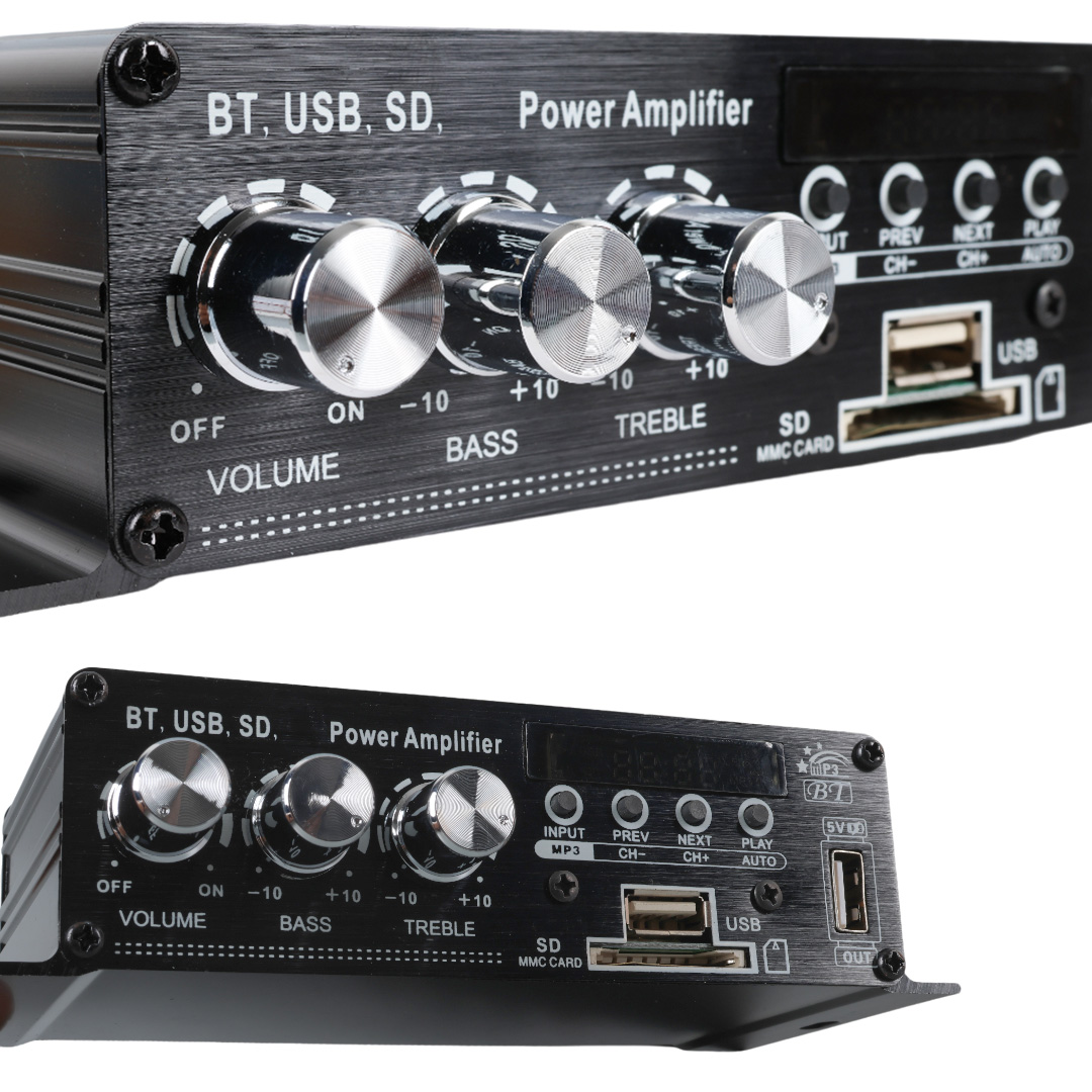 Magicvoice%20YW-406L%2012%20Volt%20100%20Watt%20Motosiklet%20Bluetooth%20Amfi%20USB/SD%202%20Kanal%20Pazarcı%20-%20Anfi%20(154X80x42mm)