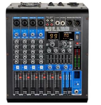 König%20Ka-4700%204%20Kanal%202X350%20Watt%20Usb/Sd/Bluetooth%20Power%20Mıxer