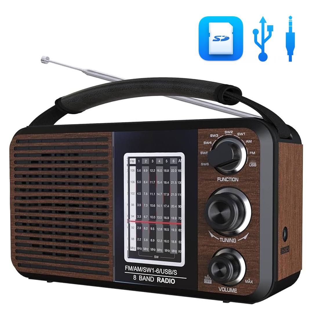 Magicvoice%20USR11%20Portatif%20Analog%20Radyo%20FM-USB-SD/MMC-AUX%20(88-108%20FM%20Frekans%20Aralığı)