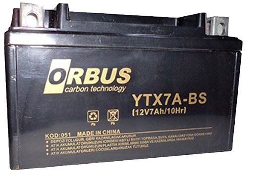 Orbus%20YTX7A-BS%2012V%207A%20Motosiklet%20Aküsü%20(152%20X%2088%20X%2098%20MM)%20(2.5Kg)