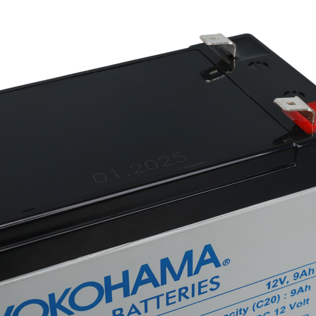 Yokohama%20YH-129.0%2012%20Volt%20-%209%20Amper%20Akü%20(150X65x90%20Mm)