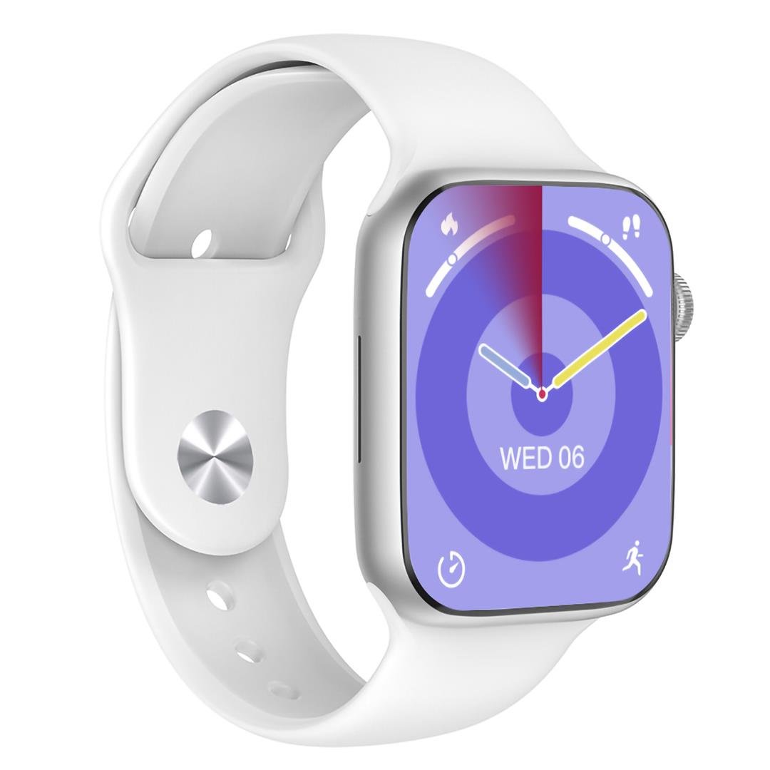 Hytech%20W99%20Watch%20IOS%20Ve%20Android%20Uyumlu%20Mactive%202.05%20İnç%20Geniş%20Ekranlı%20Gümüş%20Akıllı%20Saat