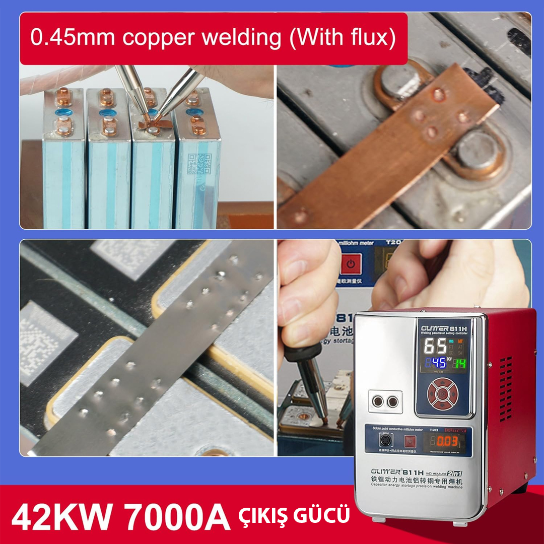 Glitter%20811H%20Şarjlı%20Pil%20Profesyonel%20Bakır%20-%20Nikel%20Punta%20Kaynak%20Makinesi%2036KW/42KW%207000A