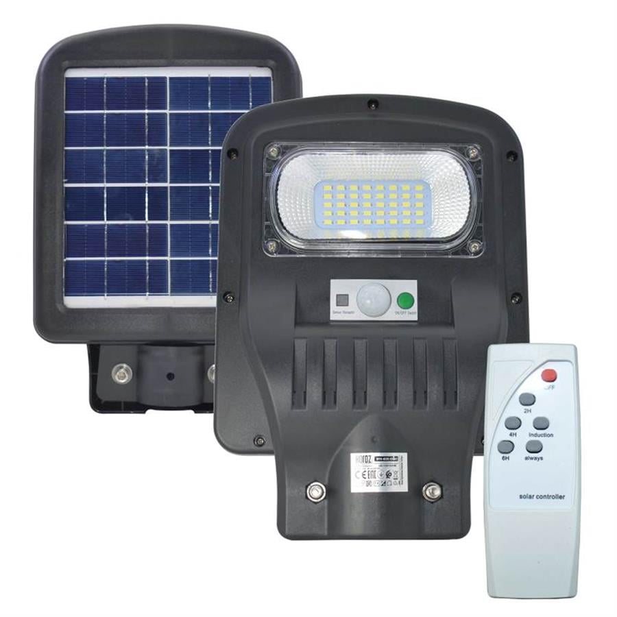Horoz%2050W%20Siyah%20Led%20Solar%20Güneş%20Enerjili%20Lamba%20Sokak%20Armatür%20Beyaz%20Işık