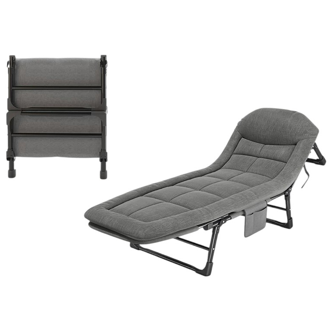 SUNUP%20SN-26974%20TAŞINABİLİR%20AYARLANABİLİR%205%20KADEME%20SÜNGER%20KAMP%20YATAK%20ŞEZLONG%20(AÇIK%20GRİ)