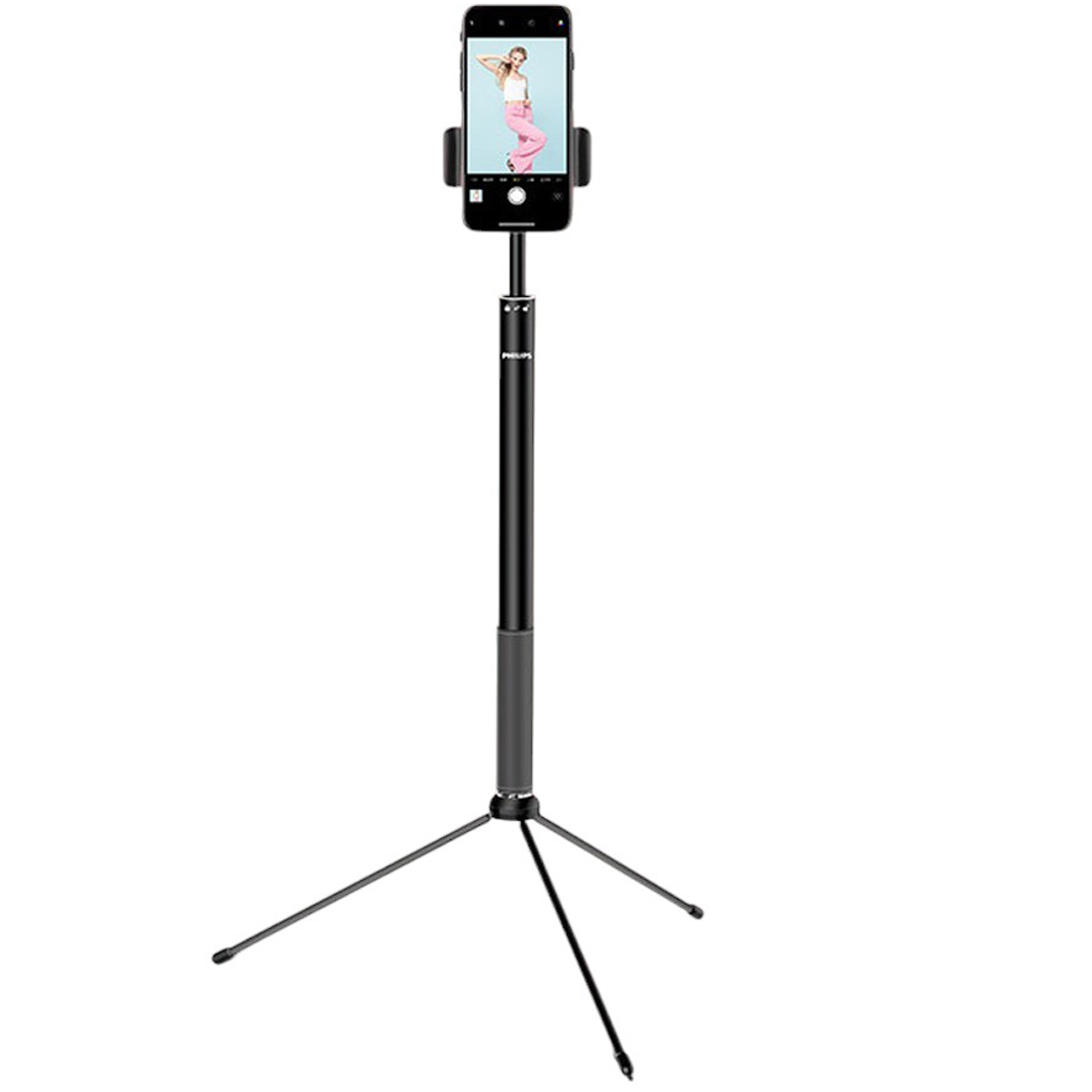 Philips%202İn1%20Tripod%20Standlı%20Youtube%20Tiktok%20Selfie%20Çekim%20Işıklı%20Telefon%20Tutucu%20-%20Makyaj%20Işığı%20DLK3621N/93