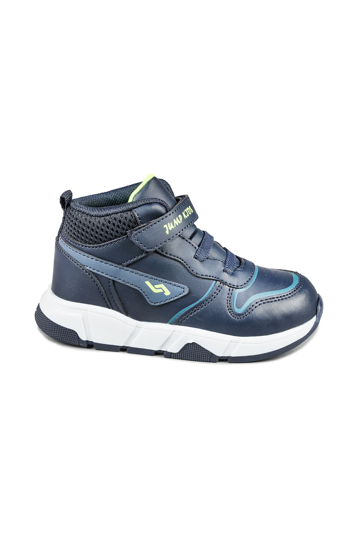 Jump%2027824%20Cırtlı%20Yüksek%20Bilekli%20Lacivert%20-%20Mavi%20Üniseks%20Çocuk%20Sneaker%20Günlük%20Spor%20Ayakkabı