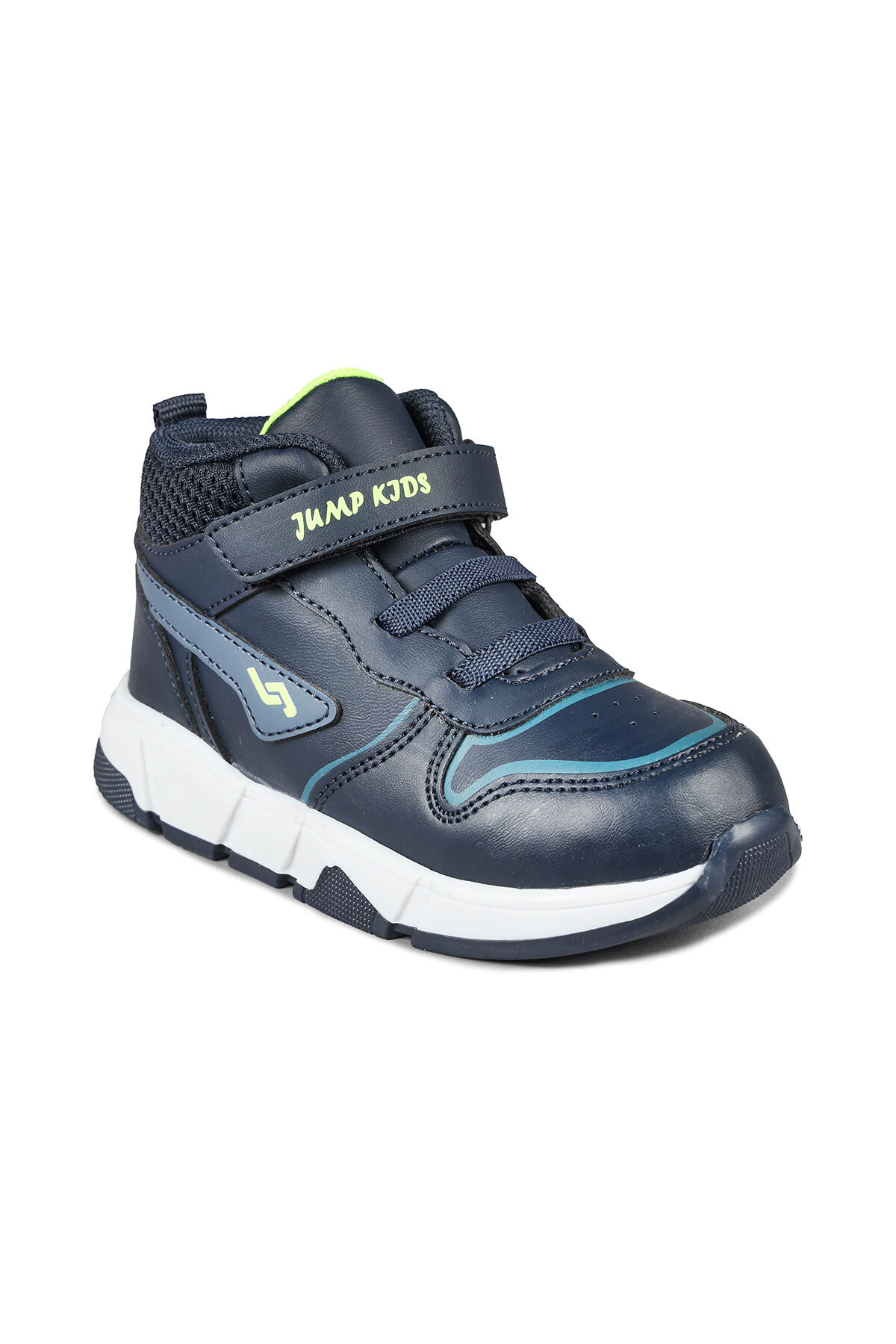 Jump%2027824%20Cırtlı%20Yüksek%20Bilekli%20Lacivert%20-%20Mavi%20Üniseks%20Çocuk%20Sneaker%20Günlük%20Spor%20Ayakkabı